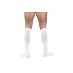 Mr B - Mister B Chaussettes Hautes FOOT SOCKS Blanc -FÉMINITÉS boutique chaussettes hautes foot socks blanc 2