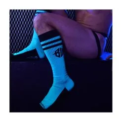 Breedwell Chaussettes Hautes HEX SOCKS Bleu Ciel