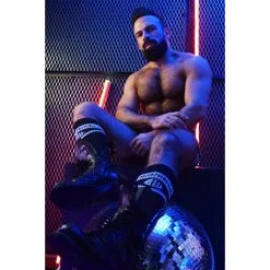 Breedwell Chaussettes Hautes HYBRED SOCKS Noires -FÉMINITÉS boutique chaussettes hautes hybred socks noires 7