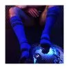 Breedwell Chaussettes Hautes LOGO KNEE Bleues