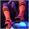 Breedwell Chaussettes Hautes LOGO KNEE Orange