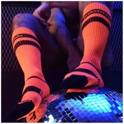 Breedwell Chaussettes Hautes LOGO KNEE Orange