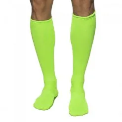 Chaussettes Hautes NEON SOCKS Addicted Vert -FÉMINITÉS boutique chaussettes hautes neon socks addicted vert 2
