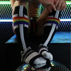 Chaussettes Hautes Noires PRIDE SOCKS Breedwell