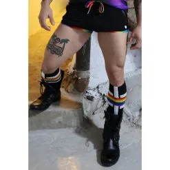 Chaussettes Hautes Noires PRIDE SOCKS Breedwell 13 Chaussettes Hautes Noires PRIDE SOCKS Breedwell -FÉMINITÉS boutique chaussettes hautes noires pride socks breedwell 3