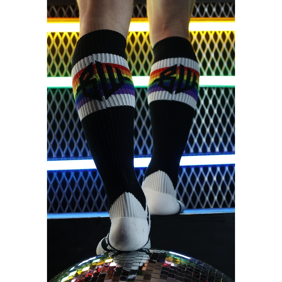 Chaussettes Hautes Noires PRIDE SOCKS Breedwell 5 Chaussettes Hautes Noires PRIDE SOCKS Breedwell – Image 5