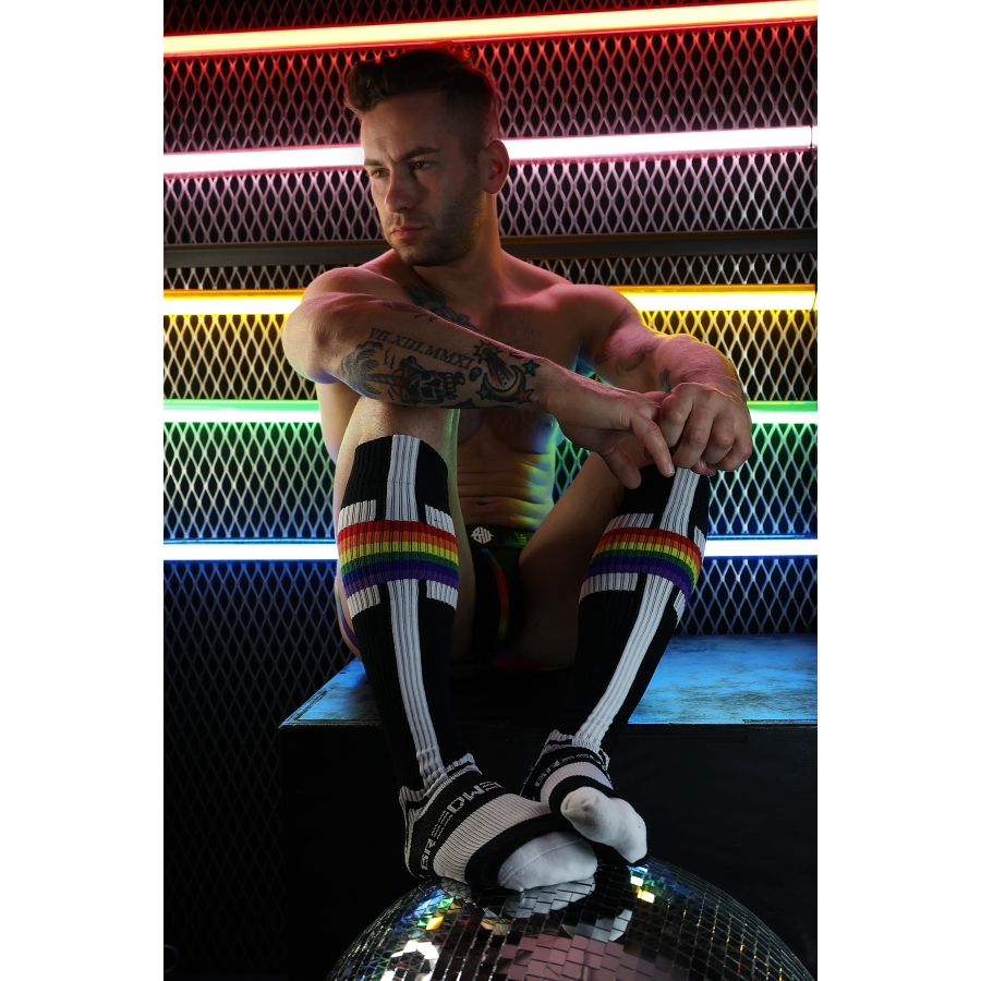 Chaussettes Hautes Noires PRIDE SOCKS Breedwell 7 Chaussettes Hautes Noires PRIDE SOCKS Breedwell – Image 7