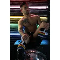 Chaussettes Hautes Noires PRIDE SOCKS Breedwell 19 Chaussettes Hautes Noires PRIDE SOCKS Breedwell -FÉMINITÉS boutique chaussettes hautes noires pride socks breedwell 9