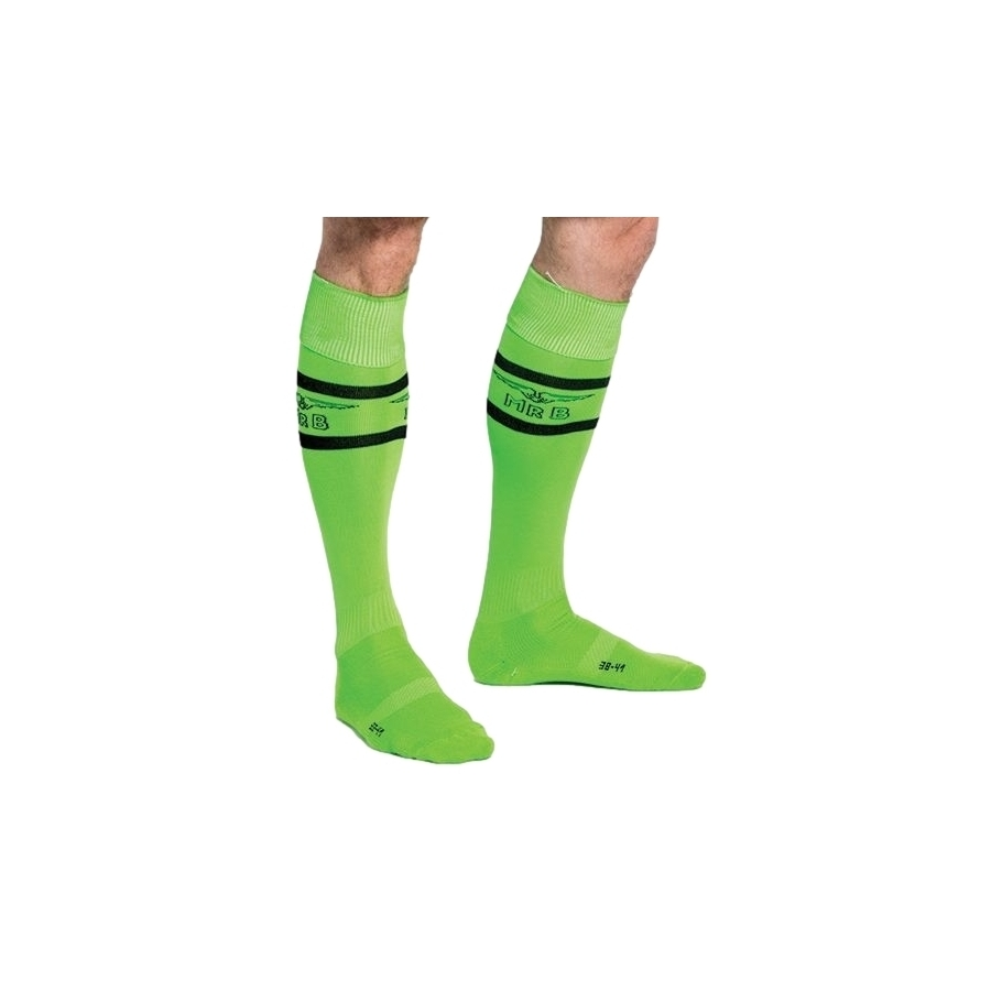 Mr B - Mister B Chaussettes Hautes URBAN FOOTBALL SOCKS Vert Neon 1 Mr B - Mister B Chaussettes Hautes URBAN FOOTBALL SOCKS Vert Neon