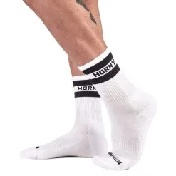 Barcode Berlin Chaussettes HORNY Fetish Half Socks