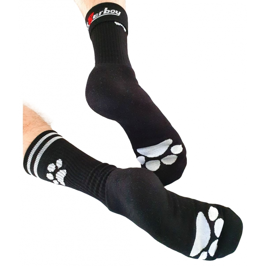 Chaussettes Noires Sk8erboy PUPPY Socks 1 Chaussettes Noires Sk8erboy PUPPY Socks