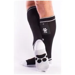 Chaussettes PUPPY Brutus Noir-Blanc -FÉMINITÉS boutique chaussettes puppy brutus noir blanc 3