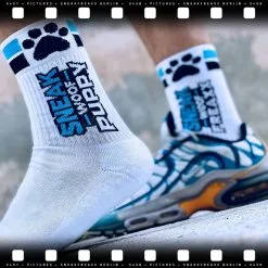 SneakFreaxx Chaussettes SNEAK WOOF PUPPY Bleu 10 SneakFreaxx Chaussettes SNEAK WOOF PUPPY Bleu -FÉMINITÉS boutique chaussettes sneak woof puppy bleu 3