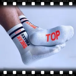 SneakFreaxx Chaussettes SOCKEN NEON Top Orange -FÉMINITÉS boutique chaussettes socken neon top orange 4