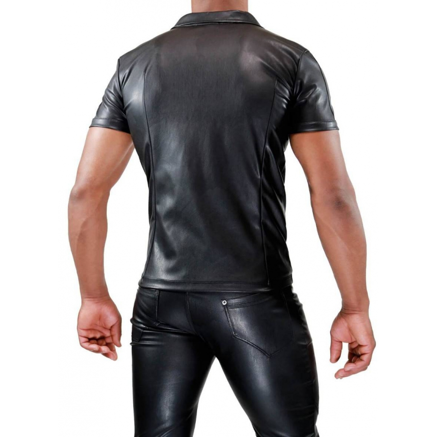 TOF Paris Chemise ZIPPED Noire 8 TOF Paris Chemise ZIPPED Noire – Image 8