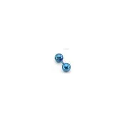 Malejewels Clou D'oreille BALL DUO Bleu