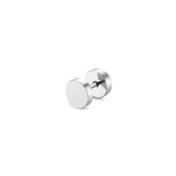 Malejewels Clou D'oreille SCREW STUD Argenté