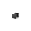 Malejewels Clou D'oreille SQUARE Noir