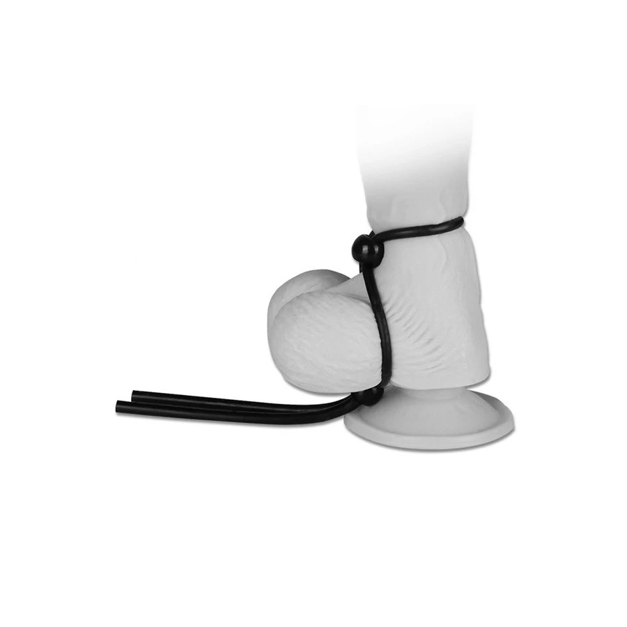 Generique Cock Ring Ajustable Double Noir 3 Generique Cock Ring Ajustable Double Noir – Image 3