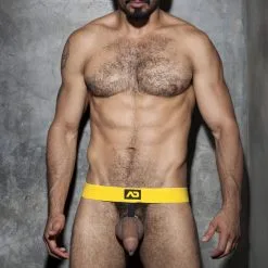 AD Fetish Cockring BAND Jaune -FÉMINITÉS boutique cockring band jaune 2