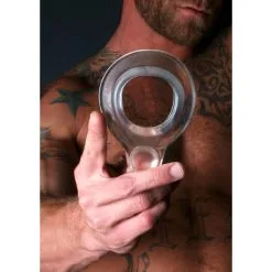 Perfect Fit Cockring COCK ARMOUR Transparent -FÉMINITÉS boutique cockring cock armour transparent 3