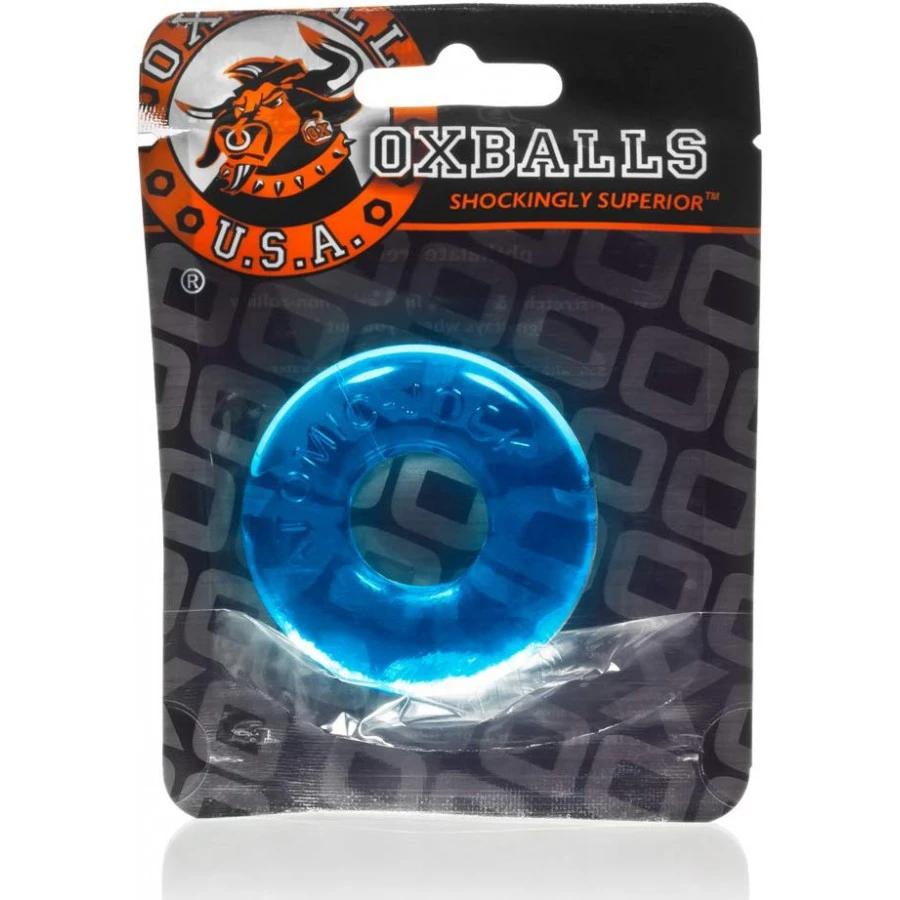 Oxballs Cockring DO-NUT 20mm Bleu Ice 2 Oxballs Cockring DO-NUT 20mm Bleu Ice – Image 2
