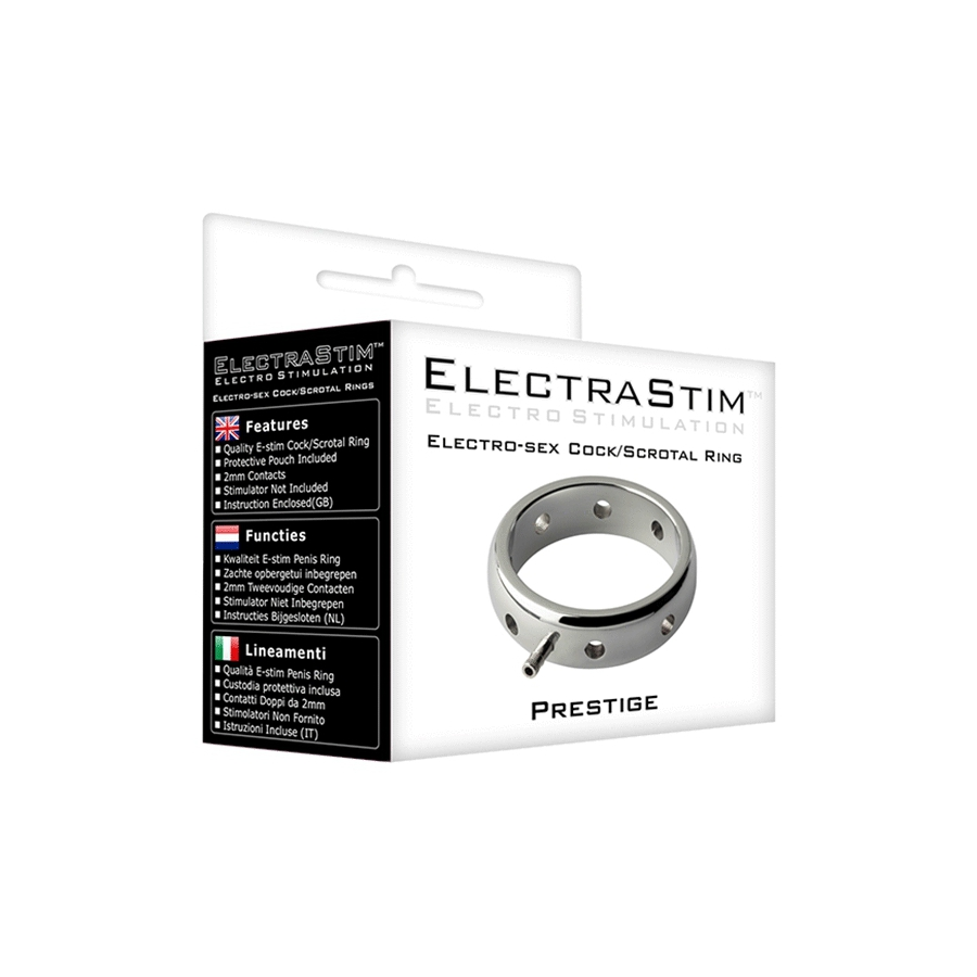 Cockring Électro PRESTIGE ElectraStim 34mm 2 Cockring Électro PRESTIGE ElectraStim 34mm – Image 2