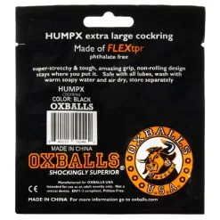 Cockring HUMPX Oxballs Noir -FÉMINITÉS boutique cockring humpx oxballs noir 3