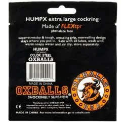 Cockring HUMPX Oxballs Silver -FÉMINITÉS boutique cockring humpx oxballs silver 2