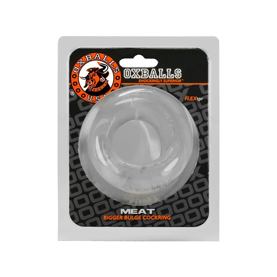 Oxballs Cockring Meat Bigger Bulge Clear 2 Oxballs Cockring Meat Bigger Bulge Clear – Image 2