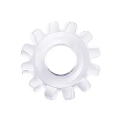 Lovetoy Cockring POWER PLUS Étirable Transparent