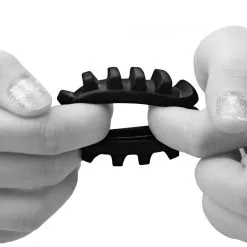 Lovetoy Cockring POWER PLUS Wheel Noir -FÉMINITÉS boutique cockring power plus wheel noir 2