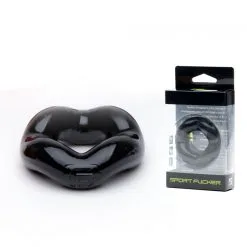 Sport Fucker Cockring REVOLUTION Noir -FÉMINITÉS boutique cockring revolution noir 2