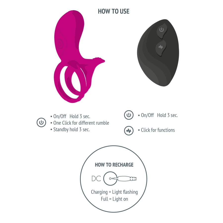 Xocoon Cockring Vibrant ANNEL STIM 30mm 5 Xocoon Cockring Vibrant ANNEL STIM 30mm – Image 5