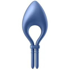 Cockring Vibrant Connecté BULLSEYE Satisfyer Bleu -FÉMINITÉS boutique cockring vibrant connecte bullseye satisfyer bleu 5