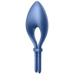 Cockring Vibrant Connecté BULLSEYE Satisfyer Bleu -FÉMINITÉS boutique cockring vibrant connecte bullseye satisfyer bleu 6