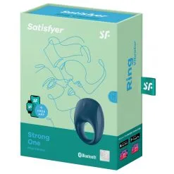 Cockring Vibrant Connecté STRONG ONE Satisfyer -FÉMINITÉS boutique cockring vibrant connecte strong one satisfyer 2