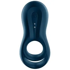 Cockring Vibrant Satisfyer EPIC DUO Navy -FÉMINITÉS boutique cockring vibrant satisfyer epic duo navy 5