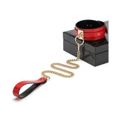 KinkHarness Coffret BDSM LUXURY Noir-Rouge 8 Pièces -FÉMINITÉS boutique coffret bdsm luxury noir rouge 8 pieces 7