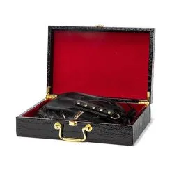 Generique Coffret SM Bondage 8 Pièces Noir 10 Generique Coffret SM Bondage 8 Pièces Noir -FÉMINITÉS boutique coffret sm bondage 8 pieces noir 3