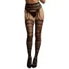 Le Desir Collant Effet Porte-jarretelles Olivia - Noir
