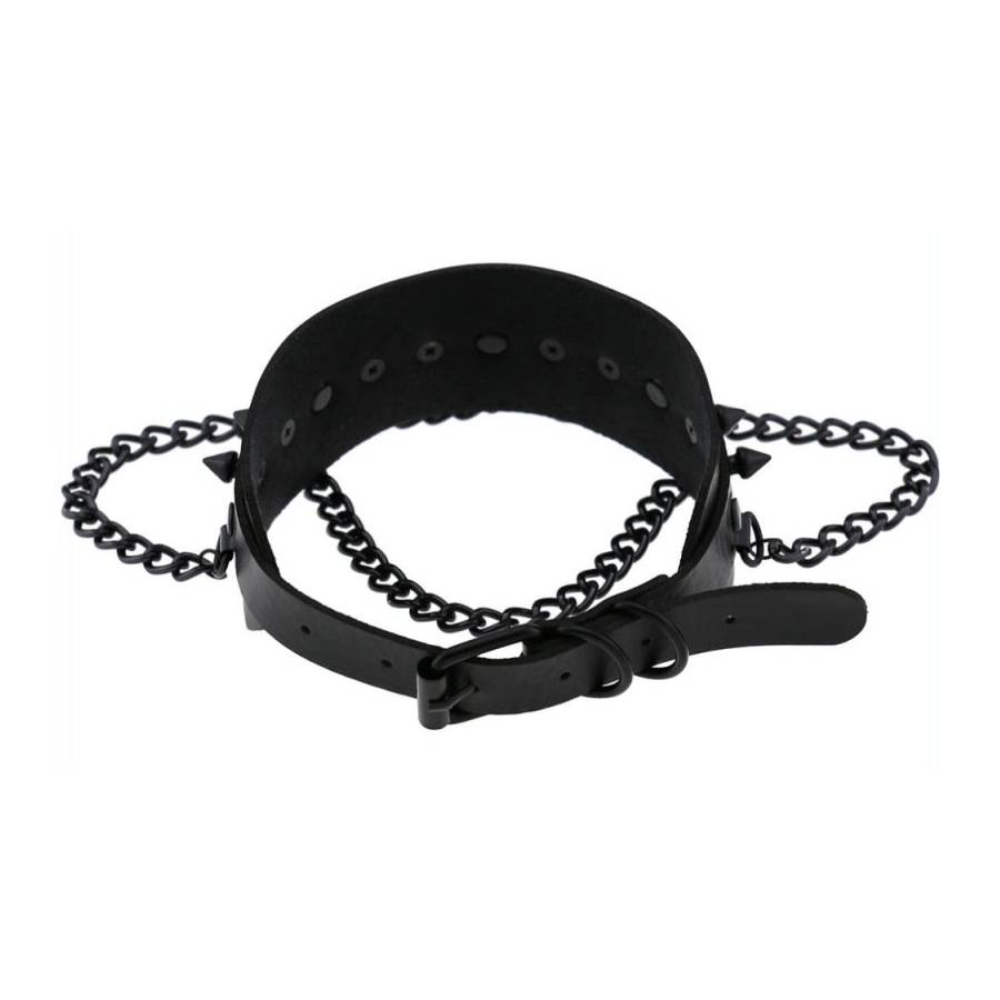 Joy Jewels Collier à Pointes PIKY Noir 3 Joy Jewels Collier à Pointes PIKY Noir – Image 3