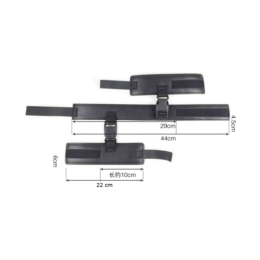 Generique Collier Avec Menottes De Poignets CLIPS Noir 3 Generique Collier Avec Menottes De Poignets CLIPS Noir – Image 3