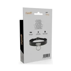 Collier Coquette Avec Anneau Noir 9 Collier Coquette Avec Anneau Noir -FÉMINITÉS boutique collier coquette avec anneau noir 3