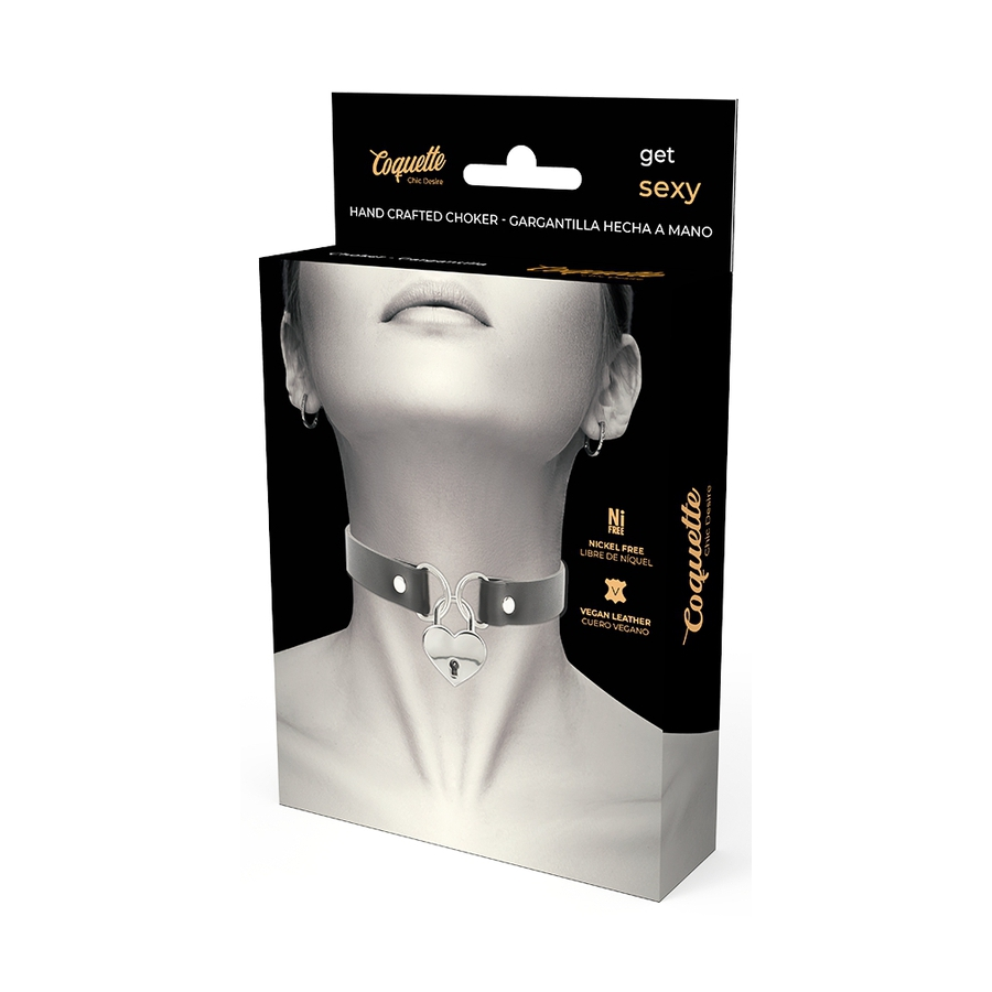 Collier Coquette Avec Pendentif Coeur 2 Collier Coquette Avec Pendentif Coeur – Image 2