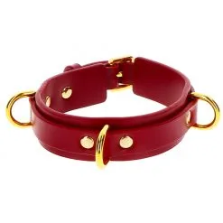 Collier D-RING TABOOM Rouge