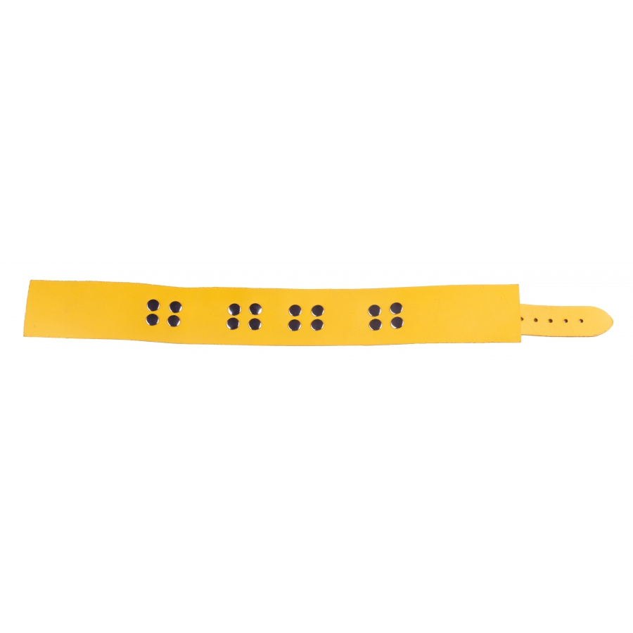 The Red Collier En Cuir ULTRA Jaune 5 The Red Collier En Cuir ULTRA Jaune – Image 5
