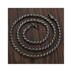 Malejewels Collier En Métal REPT 60cm