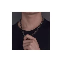 Malejewels Collier En Métal TITAN DIAM 60cm