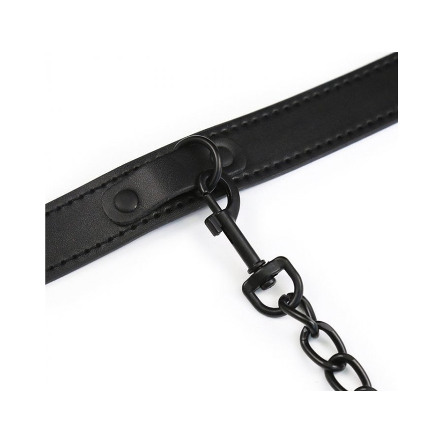 Generique Collier Et Laisse BALL TOP Noir 3 Generique Collier Et Laisse BALL TOP Noir – Image 3